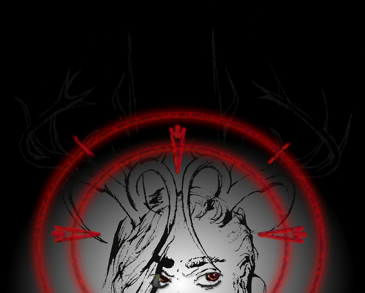 A half man, half deer caught in the headlights. You're on target, do you shoot?