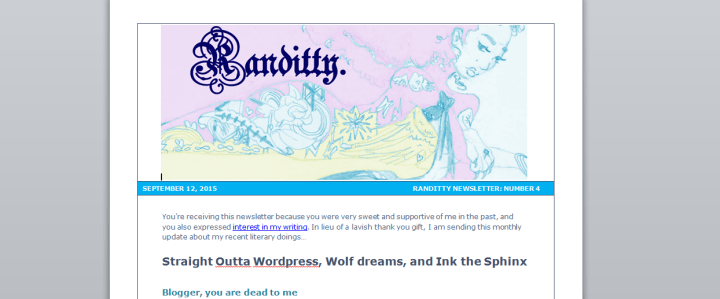 Picture of Randitty Newsletter
